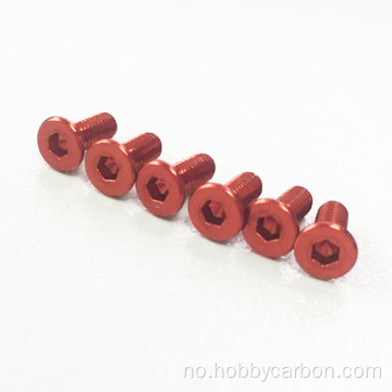 Aluminium M3 flathode bolt hobbycarbon